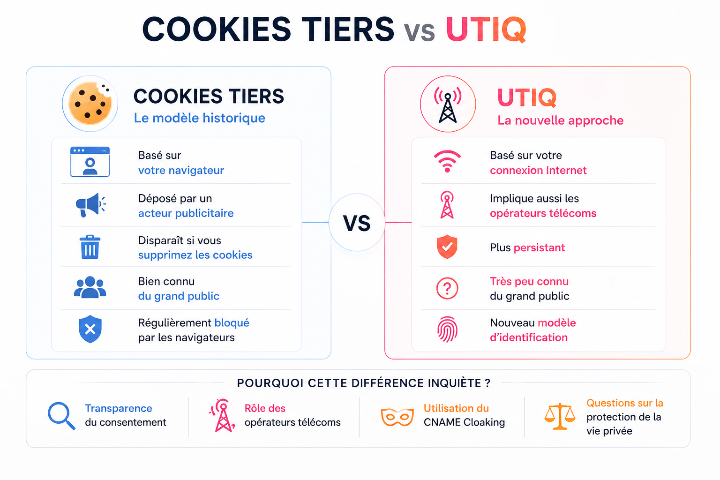 Cookies tiers vs Utiq